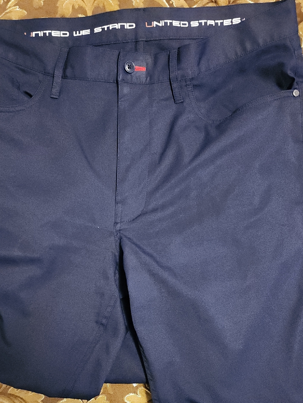 RLX Ralph Lauren Men's Tailored Fit Solid Golf Pants Blue Navy 34x32